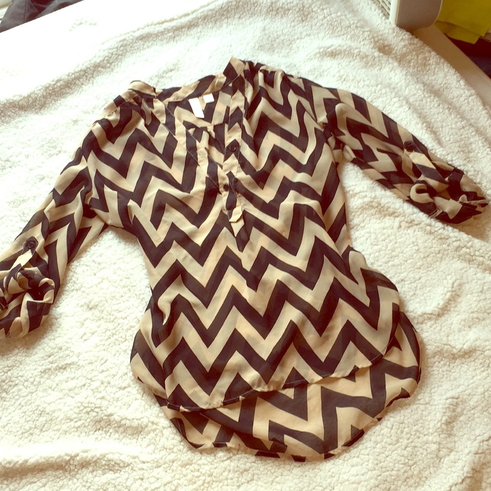 Sheer blouse